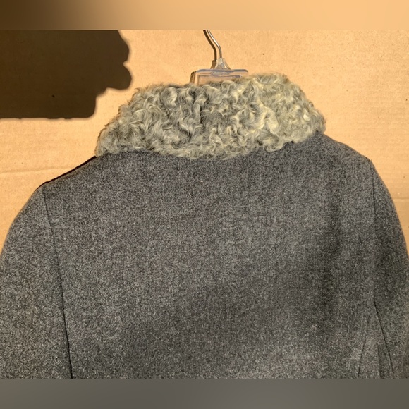 RARE VINTAGE. WOOL MID COAT. - Picture 8 of 15